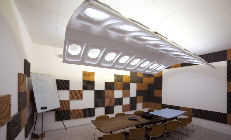 Illustration for article titled 13 Designs That Bring Reclaimed Airplane Parts Into Your Home